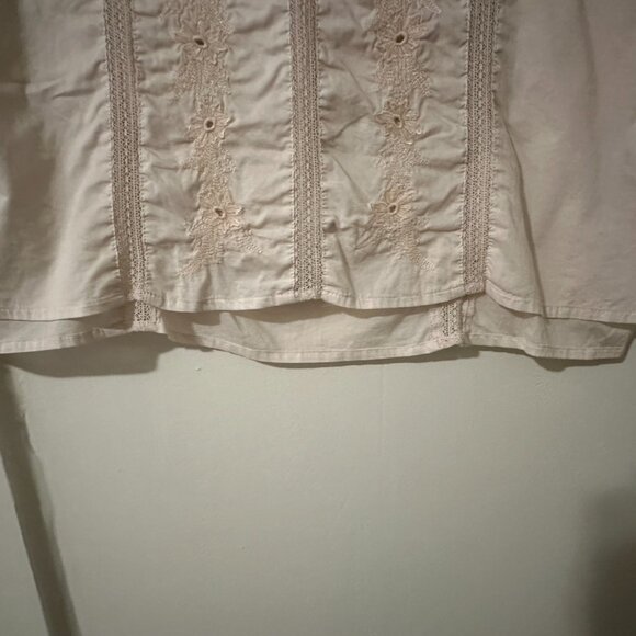 J.Crew Embroidered Cotton Blouse – Size 2 - Picture 11 of 16